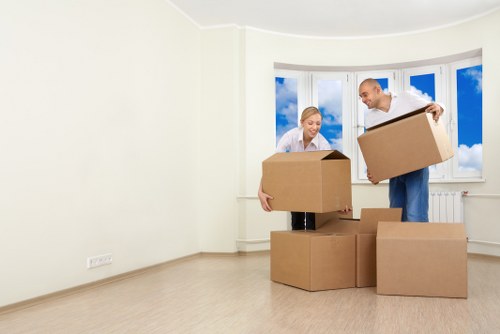 Moving and renovation storage solution with mobile self storage in Ham