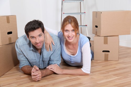 Furniture and appliance transport with a man and van in Ham